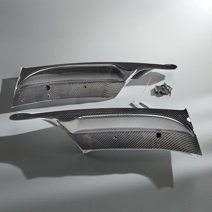 2005-2008 Real Carbon E90 M Tech Front Splitter for BMW M Tech Bumper