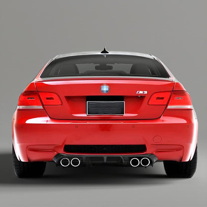 BMW E92 M3 Bumper Carbon Fiber Exhaust Rear Diffuser