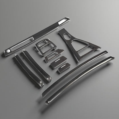 2006 BMW 3 Series E92 Carbon Fiber Trim Interior Decoration (Long Version)