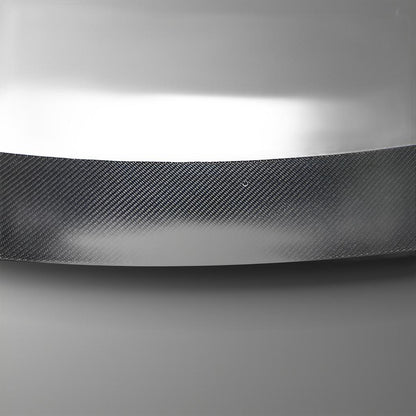 Tesla Model S Plaid Carbon Fiber Front Bumper Spoiler Lip (2021-2023)