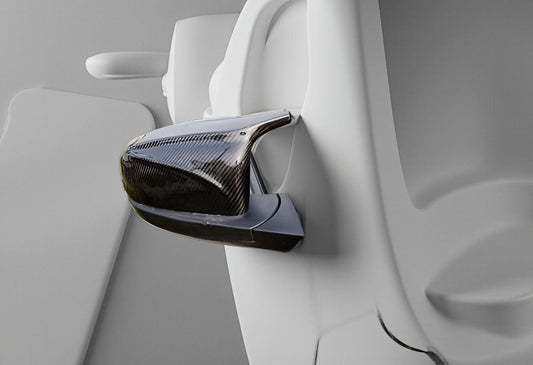 Carbon Fiber Side Mirror Covers for BMW X5 E70 & X6 E71 (2007-2014)