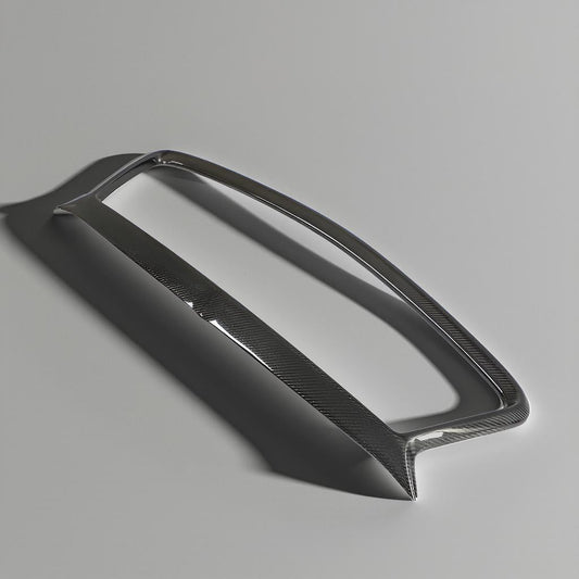 Dry Carbon Fiber Front Grill Overlay - Infiniti Q60 Sport Coupe (2016-2022)