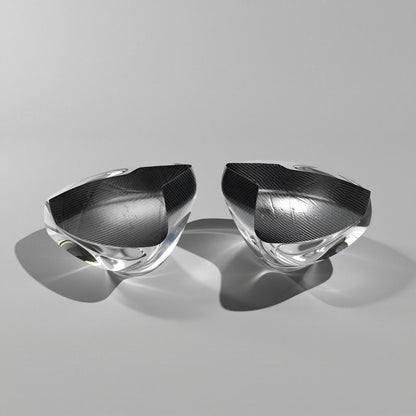 Dry Carbon Fiber Side Mirror Covers - Land Rover Range Rover Sport (2014-2020) Stick On