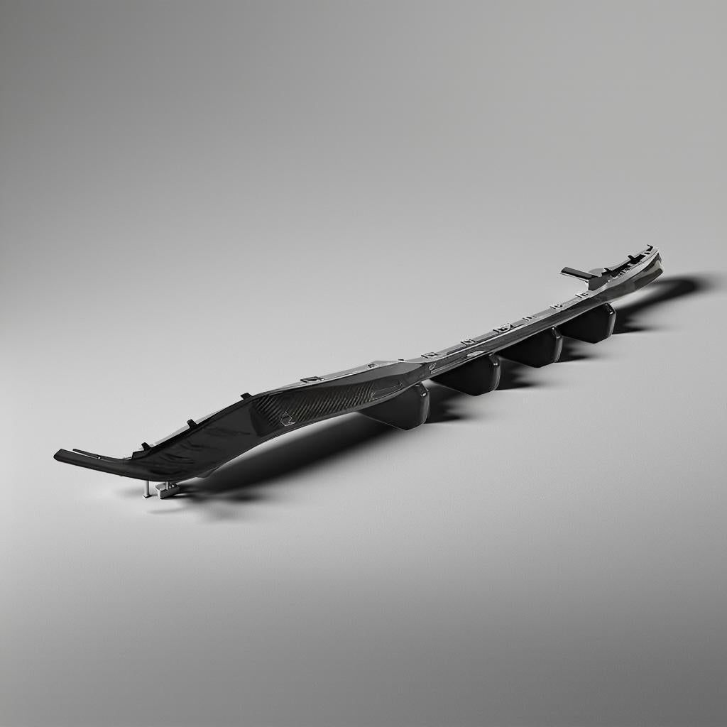 Carbon Fiber Rear Diffuser - Volkswagen Golf 8 MK8 R (2021 & Up)