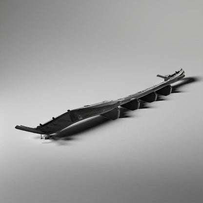 Carbon Fiber Rear Diffuser - Volkswagen Golf 8 MK8 R (2021 & Up)