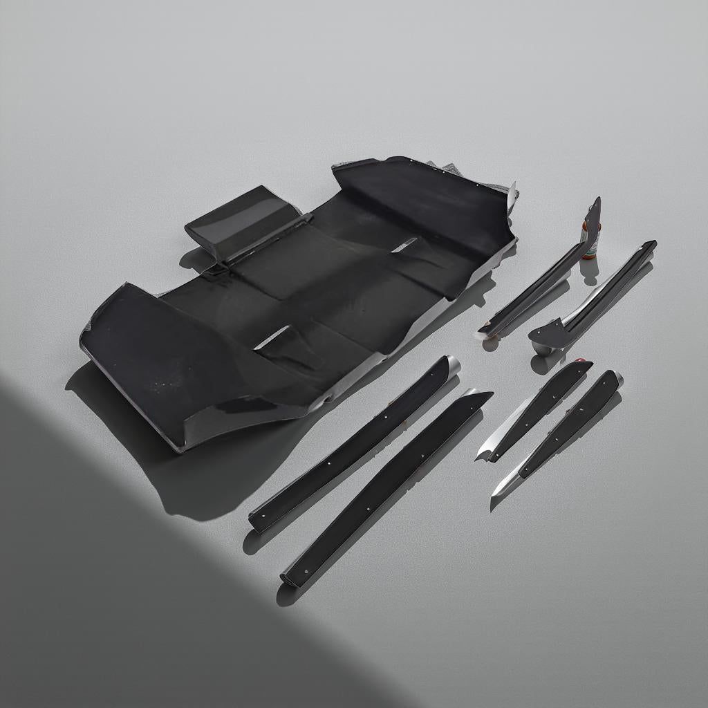 Carbon Fiber Rear Diffuser System Bottom Plate for BMW E92 M3 2-Door (2008-2013)