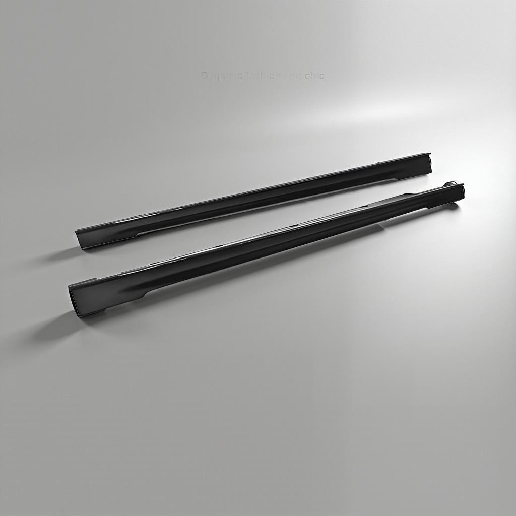 Carbon Fiber Side Skirt Extensions for Tesla Model S (2012-2016) Sedan 4-Door