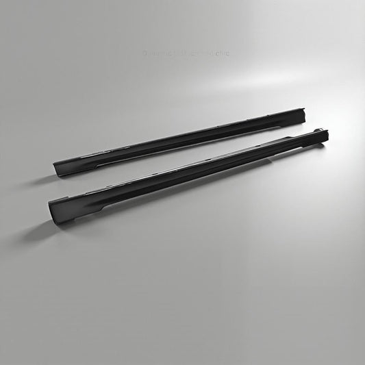 Carbon Fiber Side Skirt Extensions for Tesla Model S (2012-2016) Sedan 4-Door