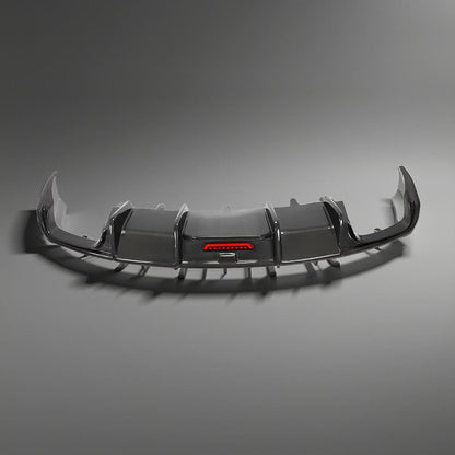 Audi A6 C7 Sedan Carbon Fiber Rear Diffuser (2016-2018)