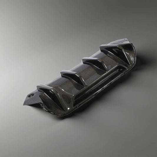 Carbon Fiber Rear Diffuser for BMW F90 M5 First Edition Sedan 2018-2020 P Style