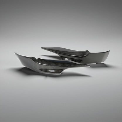 BMW E92 335i Carbon Fiber Front Bumper M Tech Splitters