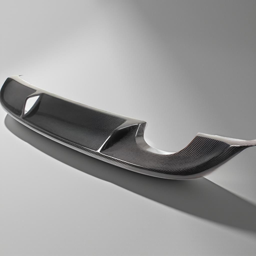 VW Golf MK6 Carbon Fiber Rear Diffuser with Dual Pipes