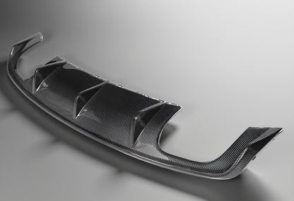 S3 Carbon Fiber Rear Diffuser for Audi A3 8V SLINE S3 Sedan 4-Door (2014-2016)
