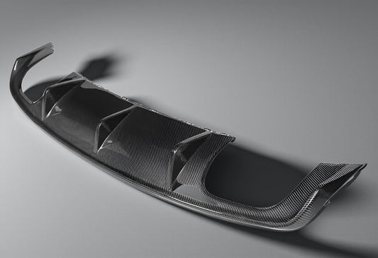 Carbon Fiber Rear Diffuser Lip - Audi A3 8V SLINE S3 (2014-2016)
