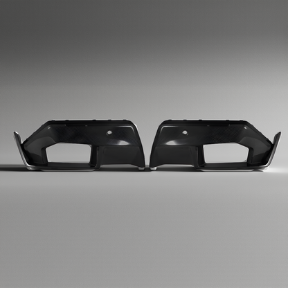 M Performance Style Carbon Fiber Rear Diffuser for BMW M5 G90