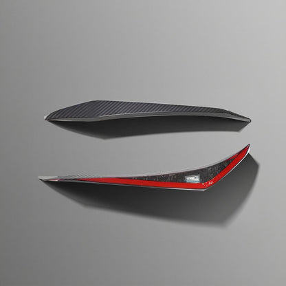 Dry Carbon Dive Planes Canard Trim for Porsche 991 911 Turbo S Cabriolet (2014-2016)