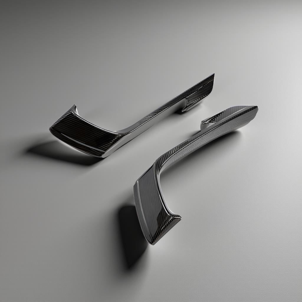 Carbon Fiber Front Canards for Porsche 718 Boxster & Cayman (2016-2019) Exterior Decoration