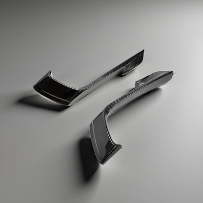 Carbon Fiber Front Canards for Porsche 718 Boxster & Cayman (2016-2019) Exterior Decoration