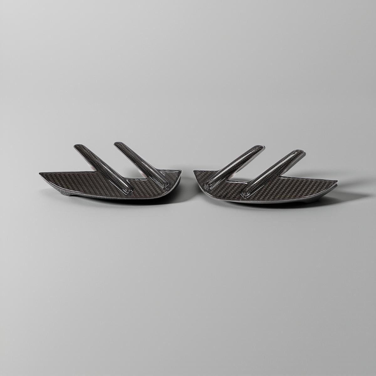 Dry Carbon Side Air Fender Vent Cover Trims for BMW 4 Series M4 G82 & G83 (2021-2022)