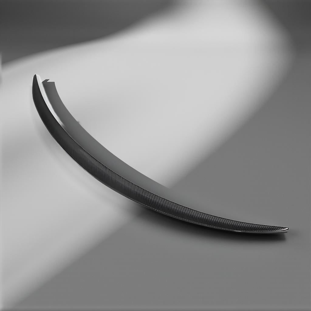 Carbon Fiber Rear Wing Spoiler for Mercedes-Benz C205/C200/C300/C350/C43/W205/C63 AMG Coupe (2015-2017)