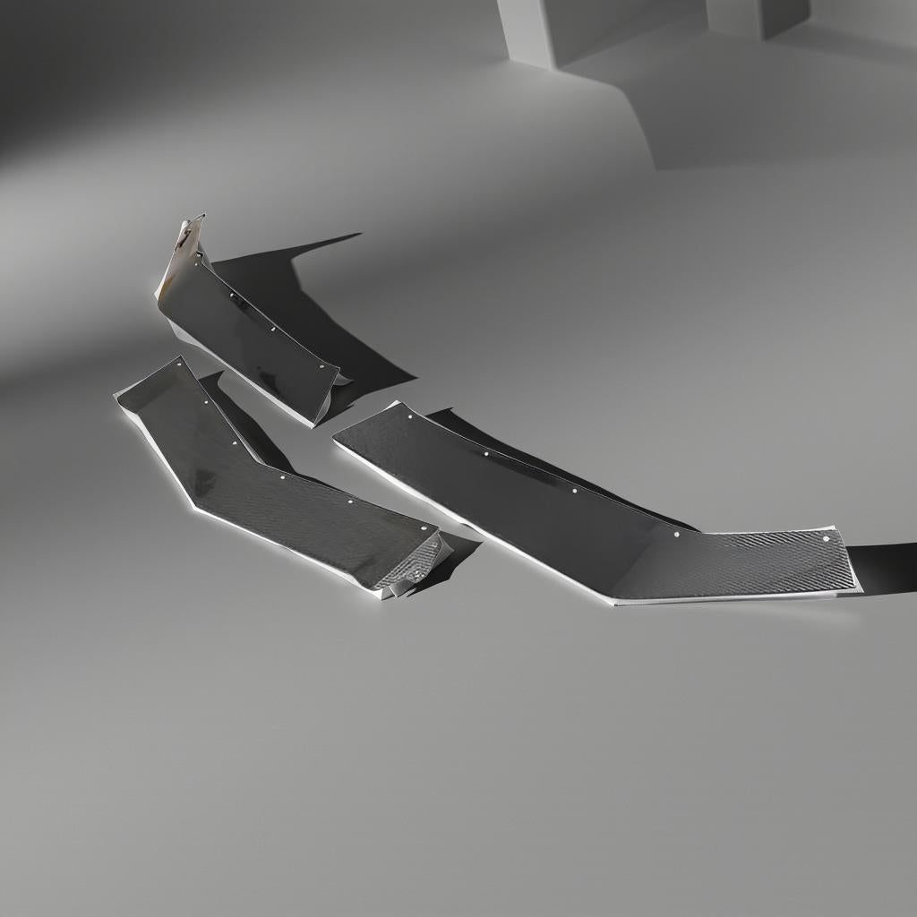 3-Piece Carbon Fiber Front Splitter - Chevrolet Corvette Z06 2-Door (2023)