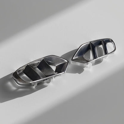 Carbon Fiber Fog Lamp Trim - Mercedes Benz C-Class W205 (C180 & C300 Sedan, 2015-2018)