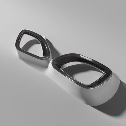 Dry Carbon Fiber Front Bumper Vents - Jaguar F-Type X152 Base Coupe (2021-2022)