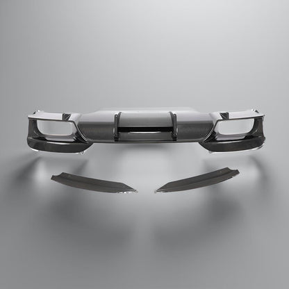 BMW M6 Carbon Fiber Rear Diffuser for F06, F12, F13 Gran Coupe (2013-2019)