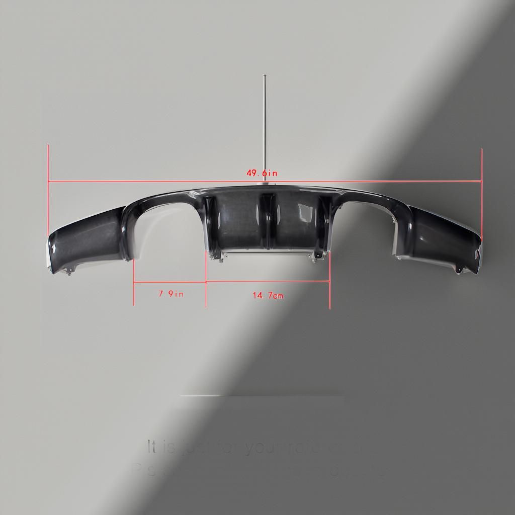 Carbon Fiber BMW E92 & E93 M3 Diffuser Lip (2008-2013 Convertible 2-Door)