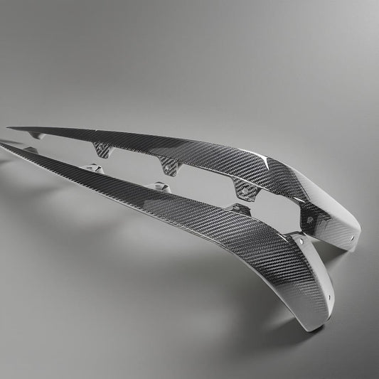 Mercedes-Benz CLS-Class W218 AMG Carbon Canards for CLS63 Front Bumper (15-17)