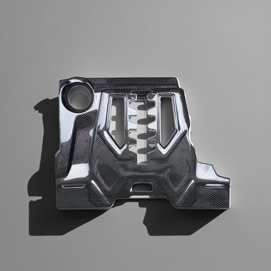 Carbon Fiber Engine Motor Cover for BMW F90 M5 V8 Gas Turbocharged (2018-2020)