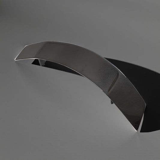 Carbon Fiber Rear High Wing Spoiler - Audi R8 Base Coupe (2016-2018)