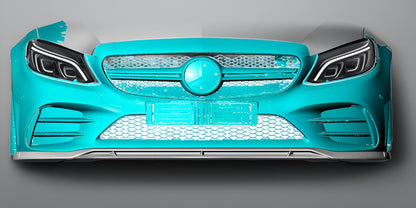 Carbon Fiber Front splitter - Mercedes-Benz C-Class (W206, C205, A205) C43 AMG (2019-2021)