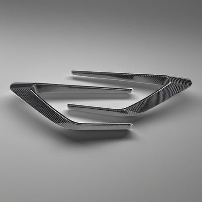 Carbon Fiber Front Fender Scoop Vents - Mercedes Benz C-Class W205 C63 AMG (2015-2017)