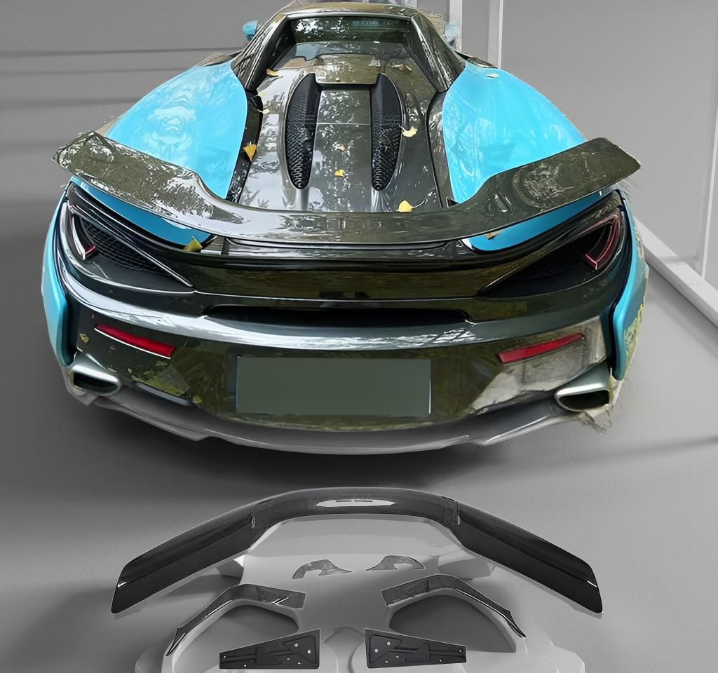 Real Carbon Fiber Rear Spoiler Wing - McLaren 540C, 570S & 570GT (2015-2019)