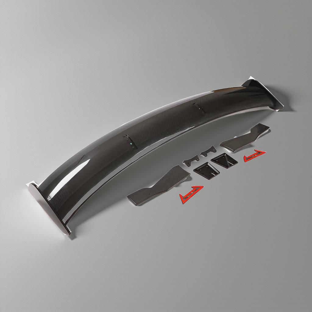 Dry Carbon Fiber Rear Wing Spoiler for McLaren 570S, 570GT, & 620R (2015-2021)
