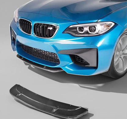 BMW F87 M2 Coupe 2-Door Carbon Fiber Front Bumper Lip Spoiler (2016-2019)