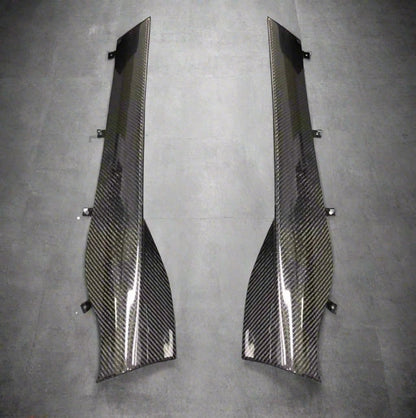 Mclaren 600LT Dry Carbon Fibre Side Skirts