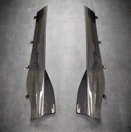 Mclaren 600LT Dry Carbon Fibre Side Skirts