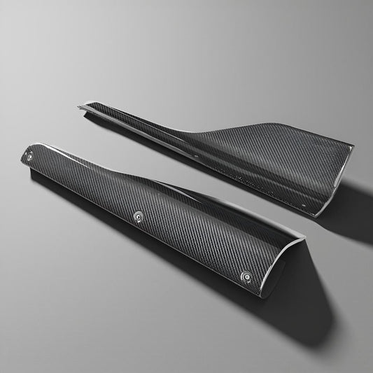 Carbon Fiber Side Skirt Splitters for BMW M2 Competition (2016-2019)