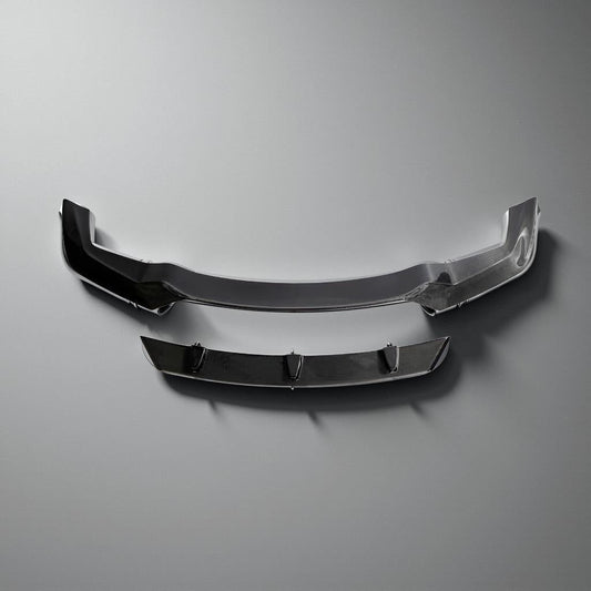 Carbon Fiber Front Bumper Lip Set for BMW F87 M2 Coupe 2-Door (2016-2018)