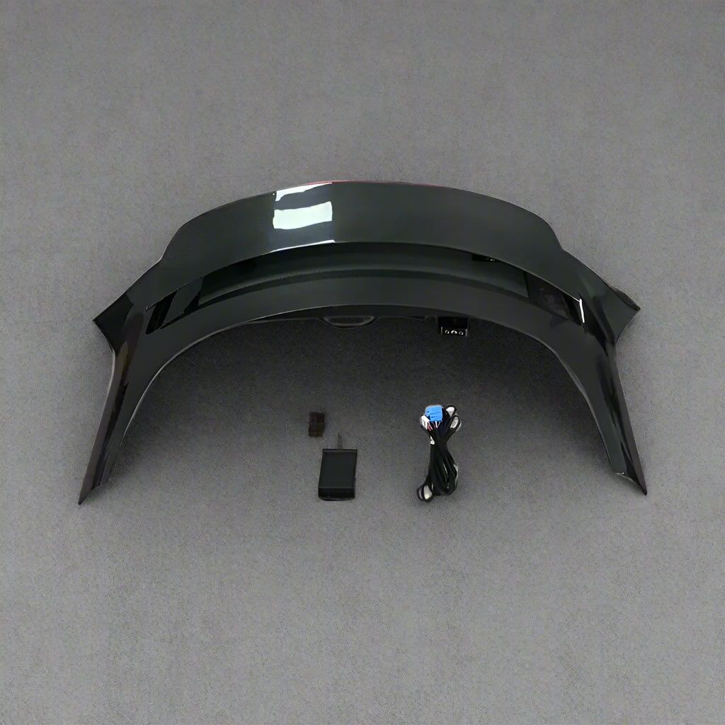 Tesla Model 3 Dry Carbon Fiber Tailgate with Automatic Lift Wings