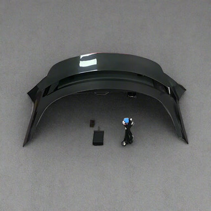 Tesla Model 3 Dry Carbon Fiber Tailgate with Automatic Lift Wings
