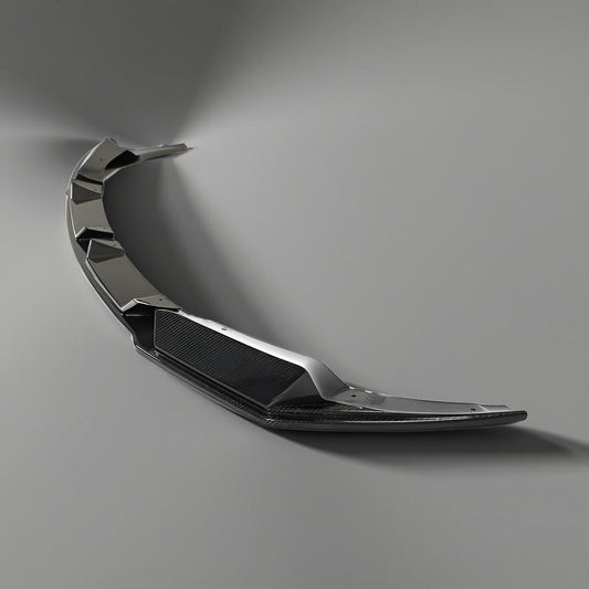 BMW F97 X3 M & F98 X4 M Carbon Fiber Front Bumper Lip Splitter 2019-2021