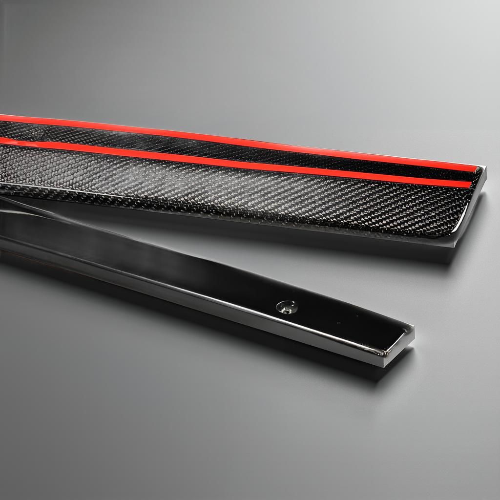 MK7 Carbon Fiber Side Bumper Skirts - VW Golf VII GTI (2014)