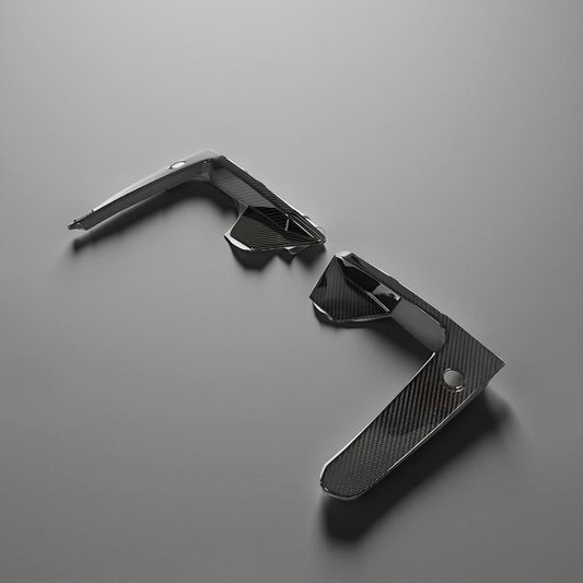 Dry Carbon Fiber Front Bumper Vents for BMW F95 X5M 2020-2022