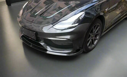 Model 3 Performance Carbon Fiber Hood Cover