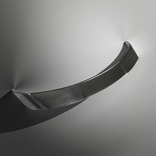 Ford Mustang Coupe Carbon Fiber Rear Trunk Lid Spoiler Wing Lip for V6, V8, GT, Shelby GT350R & EcoBoost