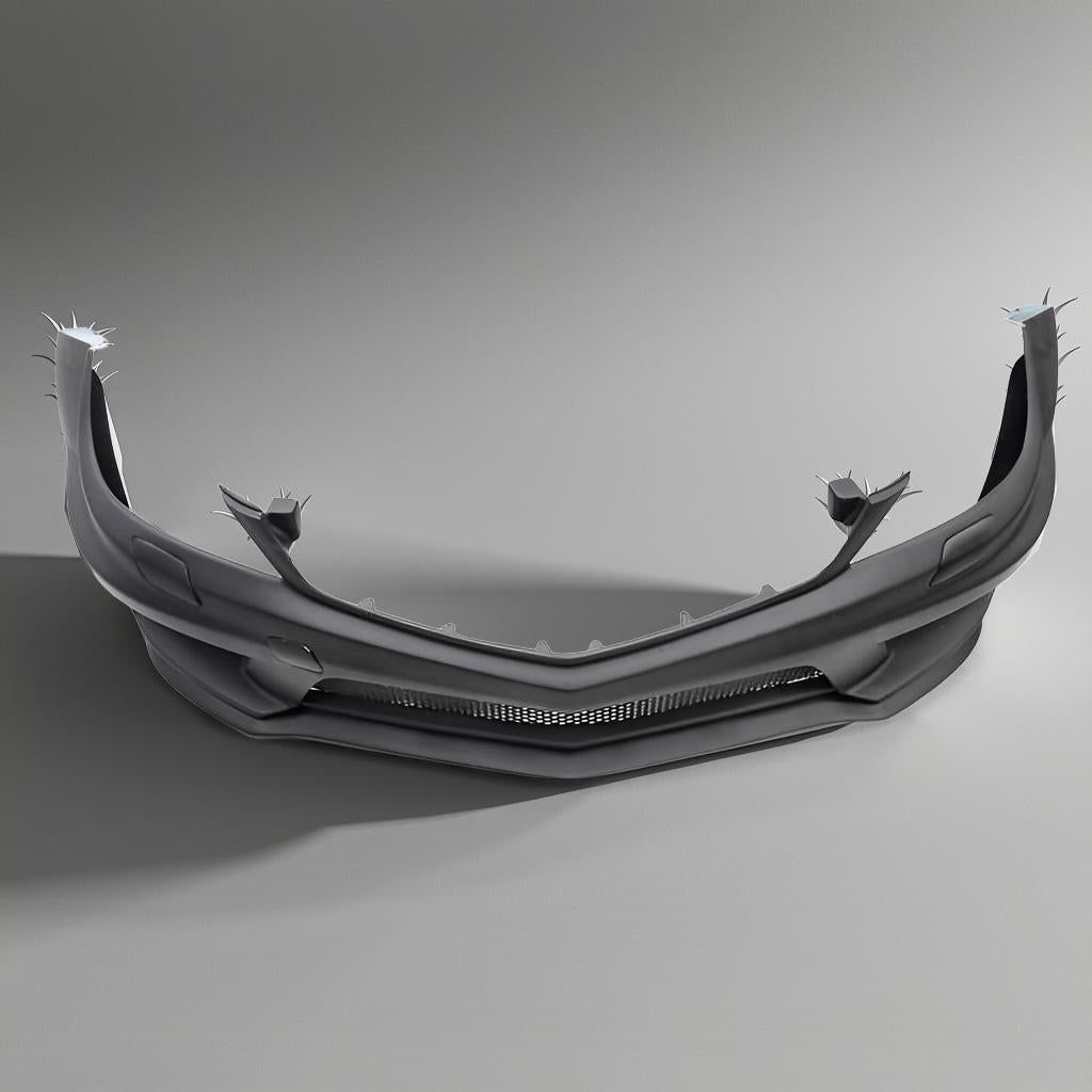 Mercedes C-Class W204 C63 Fiberglass Custom Wide Body Kit Bumper (2012-2014)