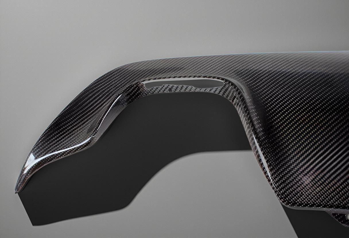 Custom Carbon Rear Lip Diffuser for BMW E60 5 Series
